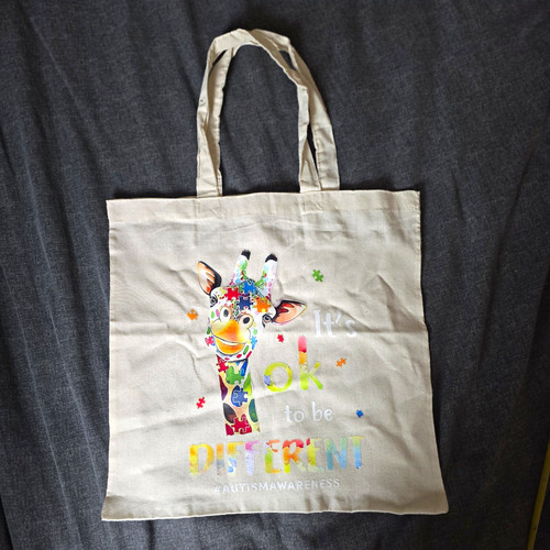 Reusable tote bag with handles - tote,