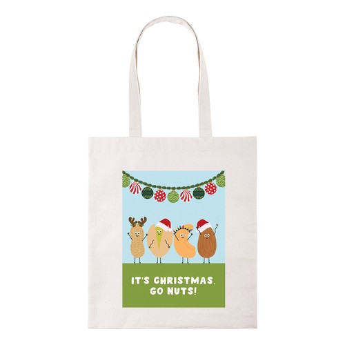Christmas nuts tote - go,