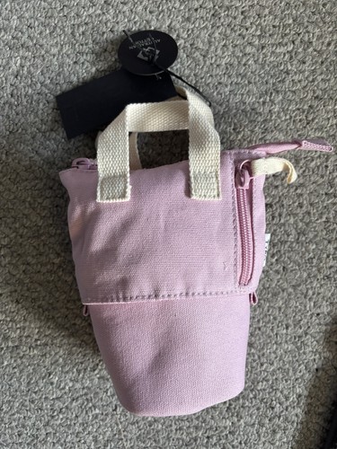 Cotton pink pop tote - on,